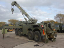 MAN SX45 8x8 recovery truck