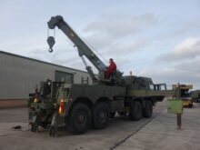 MAN SX45 8x8 recovery truck