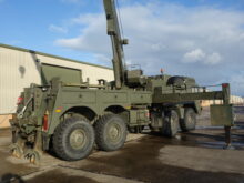 MAN SX45 8x8 recovery truck