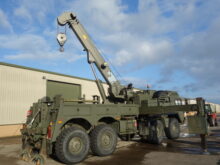 MAN SX45 8x8 recovery truck