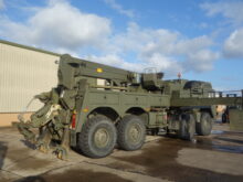 MAN SX45 8x8 recovery truck