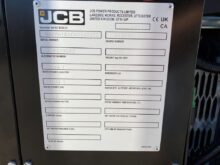 New Unused JCB G20QS Generator
