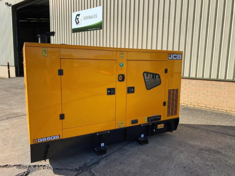 New Unused JCB G65QS Generator