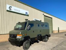 Armoured Mercedes Vario 818D 4x2 Escort Vehicle