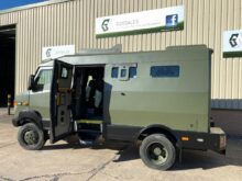 Armoured Mercedes Vario 818D 4x2 Escort Vehicle
