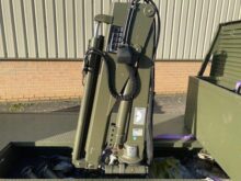 Unused cargo body with Hiab Crane