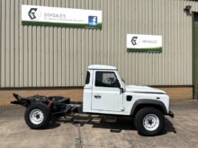 Unused Armoured Land Rover Defender 130 Chassis Cab (Armoured-Cars)