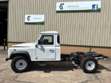 Unused Armoured Land Rover Defender 130 Chassis Cab (Armoured-Cars)