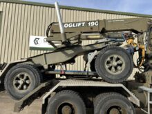 Steyr 1491.310 6x6 Timber Loglift Cargo / Crane Truck