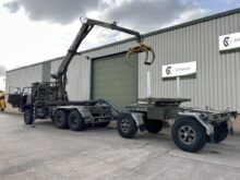 Steyr 1491.310 6x6 Timber Loglift Cargo / Crane Truck