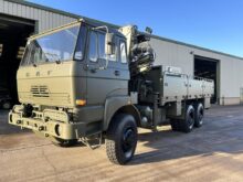 DAF YAZ 2300 6×6 Cargo Truck with Crane