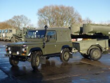 Land Rover Defender 90 Wolf (Remus) with Penman Trailer