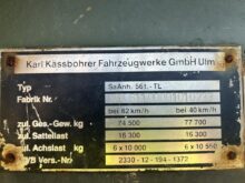 Kassbohrer 56T 6 Axle Semi Trailer