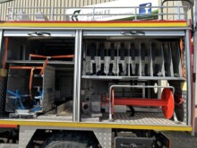 Mercedes Unimog U1300L Crew Cab 4x4 Fire Engine