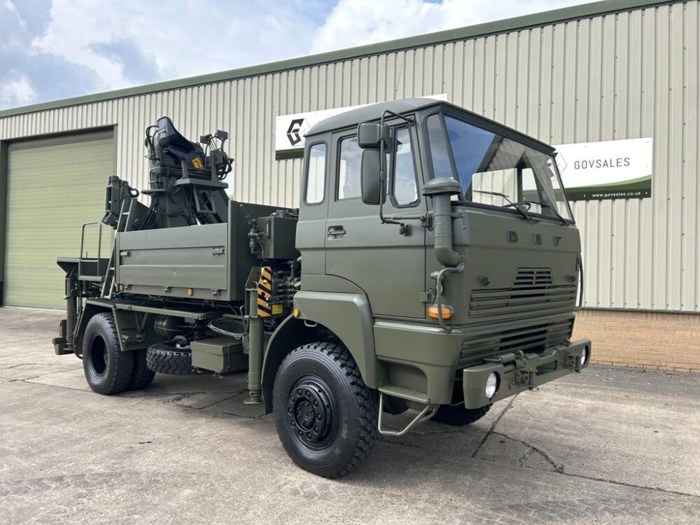 DAF YA5442 4x4 Cargo Crane Truck