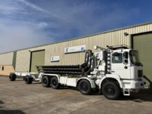 MAN 35.464 8x8 Drops Truck with Trailer and 3 x Flat Racks