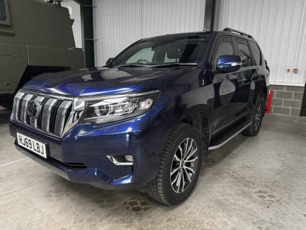 Toyota Land Cruiser Armoured to B6 Level – RHD UK Road Registered