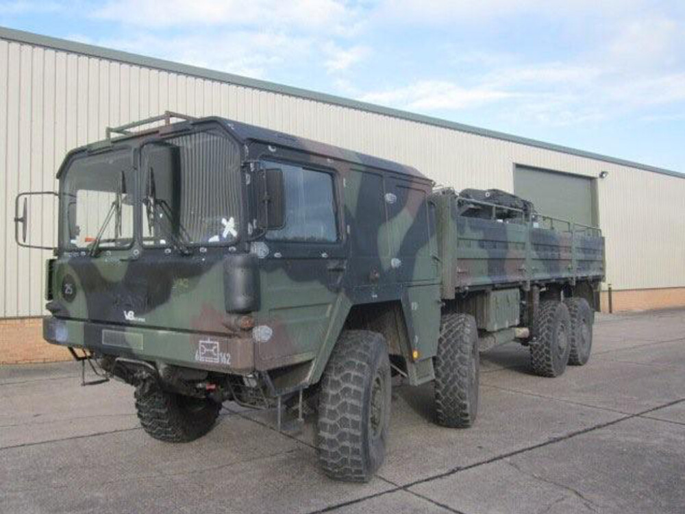 MAN 464 8x8 KAT A1 Cargo Truck With Crane