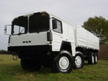 MAN 464 8x8 KAT A1 Cargo Truck With Crane