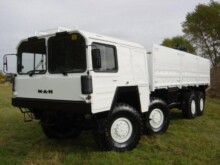 MAN 464 8x8 KAT A1 Cargo Truck With Crane