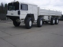 MAN 464 8x8 KAT A1 Cargo Truck With Crane