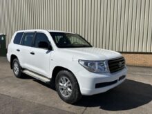 Armoured Toyota Land Cruiser – LHD Unregistered