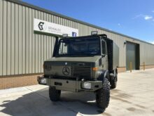 Mercedes Unimog U1550L 4x4 Box Truck