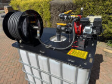 IBC Guardian Tote Topper and Pump
