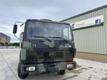 Mercedes 1017 4x4 Cargo Truck With Crane