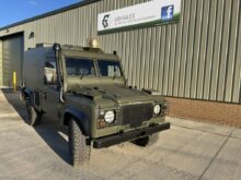 Armoured Land Rover Defender 110 Vixen Plus