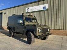 Armoured Land Rover Defender 110 Vixen Plus