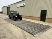 Faun aluminium trackway matting