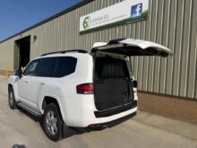 B6 Armoured Toyota Land Cruiser – LHD UK Road Registered