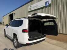 B6 Armoured Toyota Land Cruiser – LHD UK Road Registered