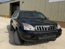 Armoured Toyota Land Cruiser Prado