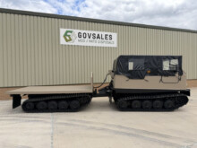 Hagglunds Bv206 Soft Top Cargo Flat Bed Load Carrier
