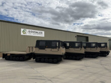 Hagglunds Bv206 Soft Top Cargo Flat Bed Load Carrier