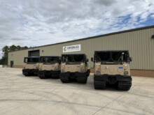 Hagglunds Bv206 Soft Top Cargo Flat Bed Load Carrier