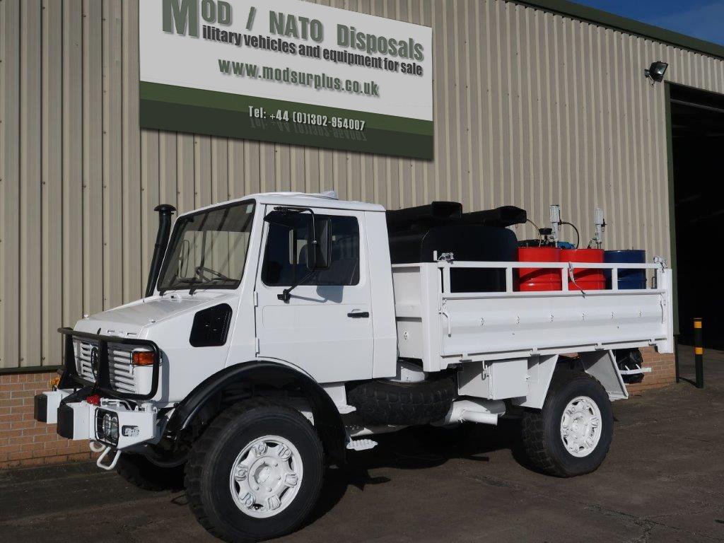 Mercedes Unimog U1300L RHD Service Truck with Winch – 50336
