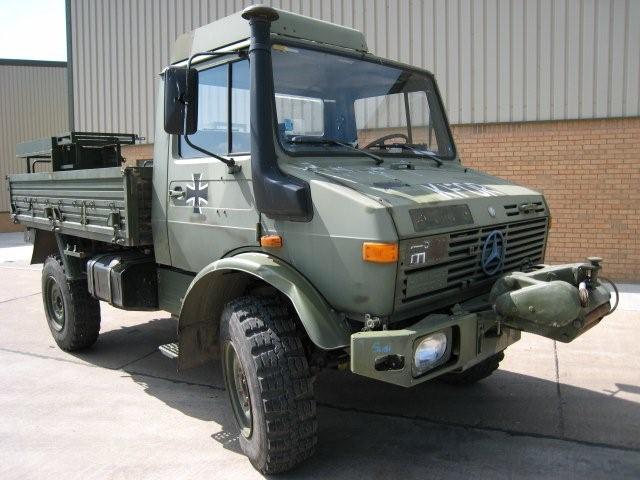 Mercedes unimog U1300L winch truck – 40067